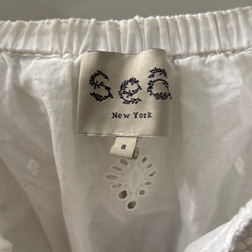 Sea New York White Eyelet Dress - Picture 4 of 5